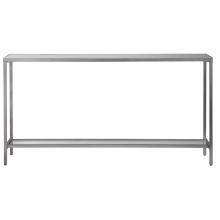  24913 - Uttermost Hayley Silver Console Table